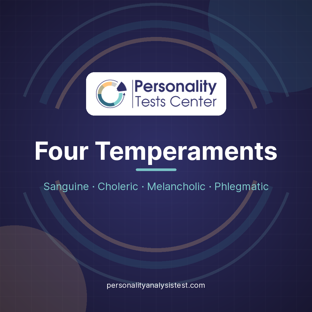Four Temperaments Test – Free, 28 Questions