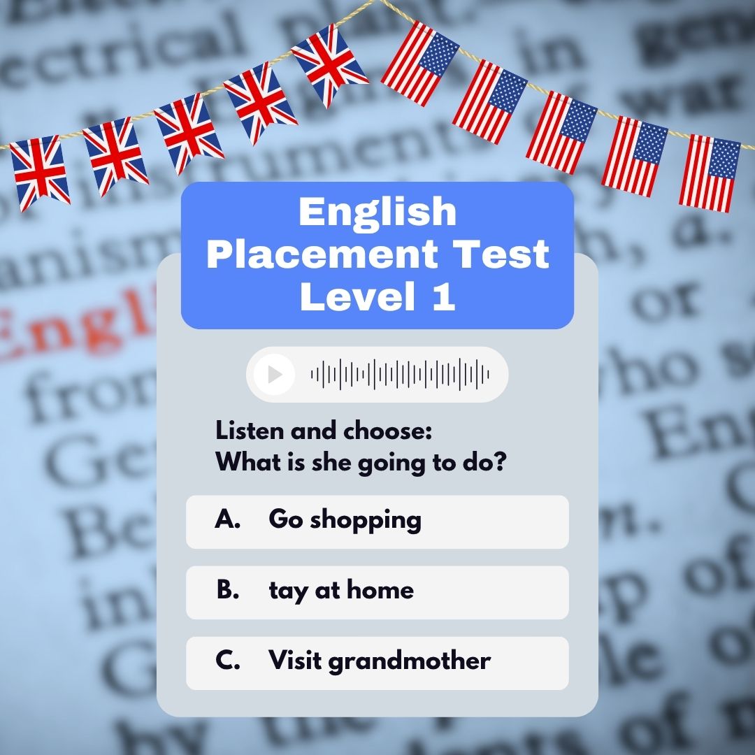 A1 A2 Ingilizce Test